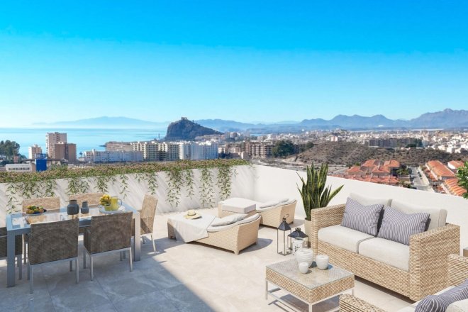 NEU GEBAUTE WOHNANLAGE IN AGUILAS