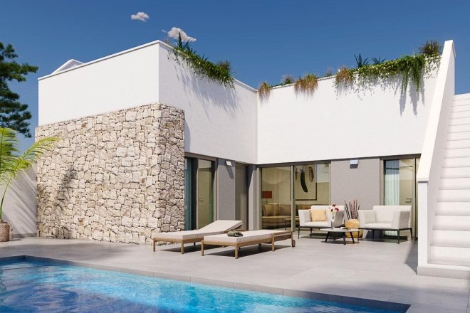 NEU GEBAUTE STADTHÄUSER IN PILAR DE LA HORADADA